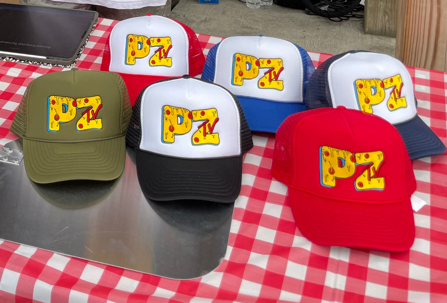 Pizza Zoo TV Trucker Hat